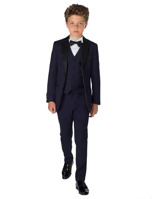 Kids Coat Vest Pants 3Pcs Wedding Tuxedo Children Blazer Party Prom Costume