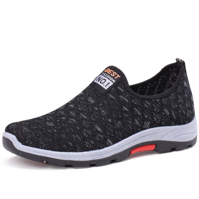 Men's Loafers Sneakers Mesh Driving Boat Slip On