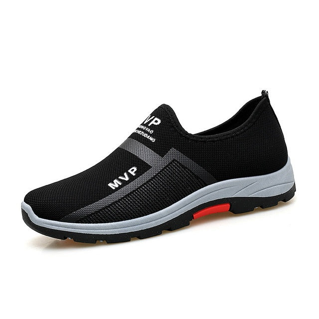 Men's Loafers Sneakers Mesh Driving Boat Slip On