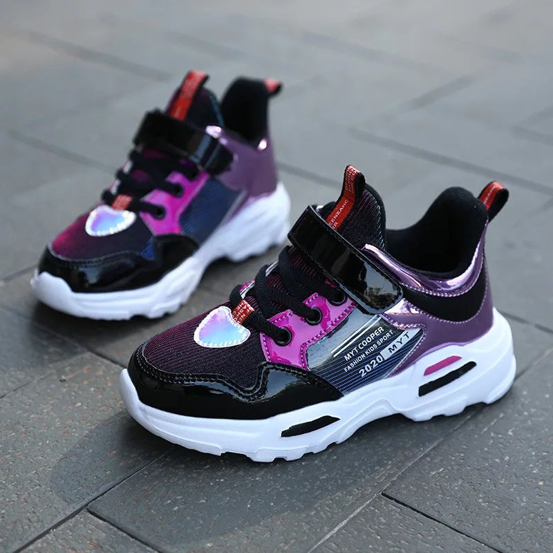 Kids Shoes For Girls Shoes Fashion Leather Waterproof Children Shoes