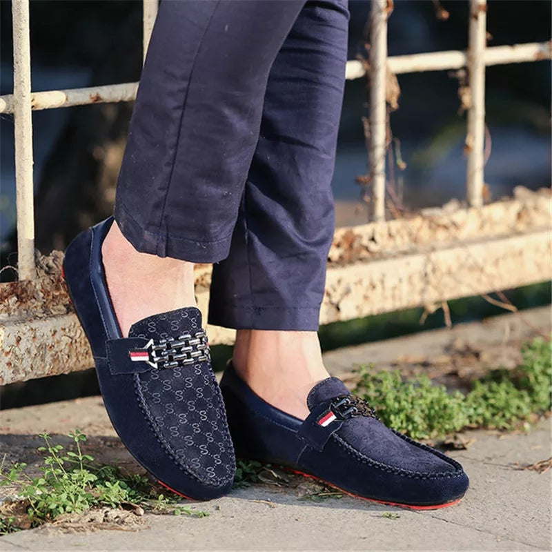 Men Flats Light Breathable Shoes Shallow Casual Shoes