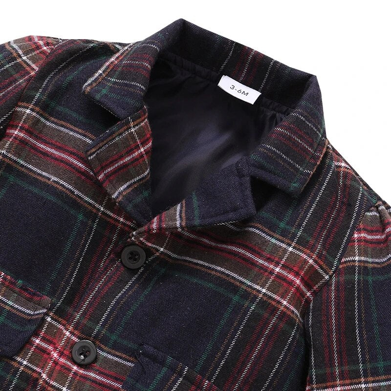 Gentleman Clothes Suit Festive Dress Fashion Infant 2PCS Spring Autumn Boutique Wears