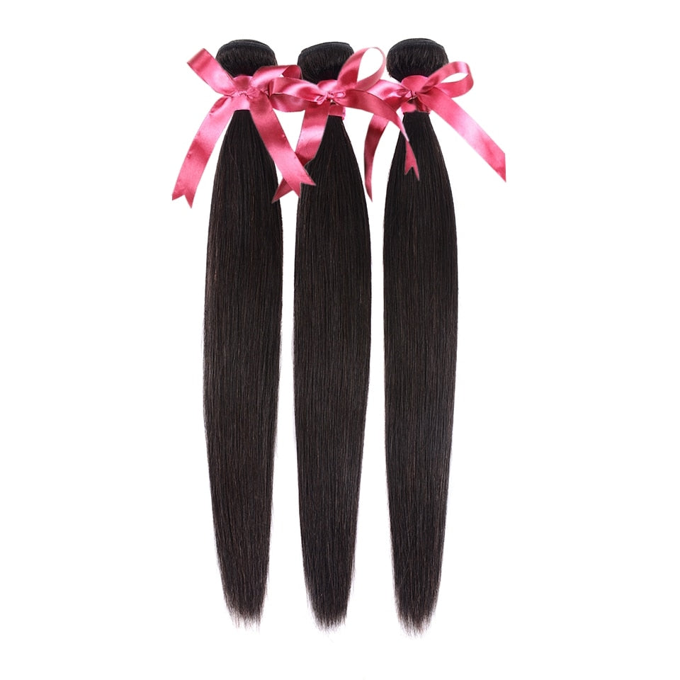 Brazilian Straight Hair Bundles 3 Pcs Human Hair Bundles