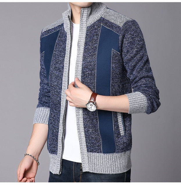Men's Cardigan Thick Warm Sweater