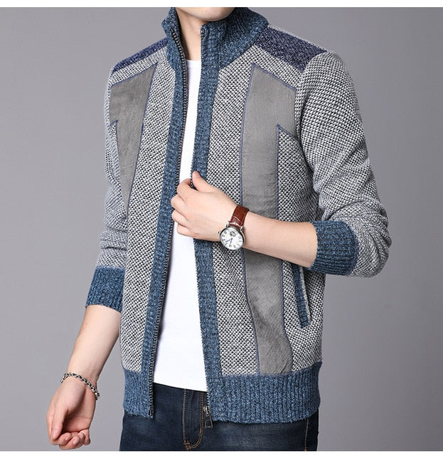 Men's Cardigan Thick Warm Sweater