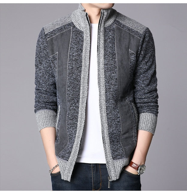Men's Cardigan Thick Warm Sweater