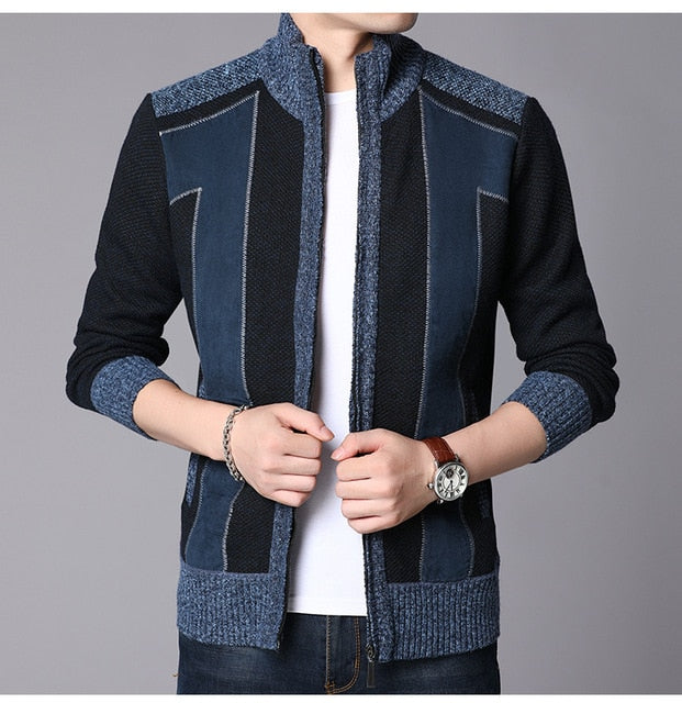 Men's Cardigan Thick Warm Sweater