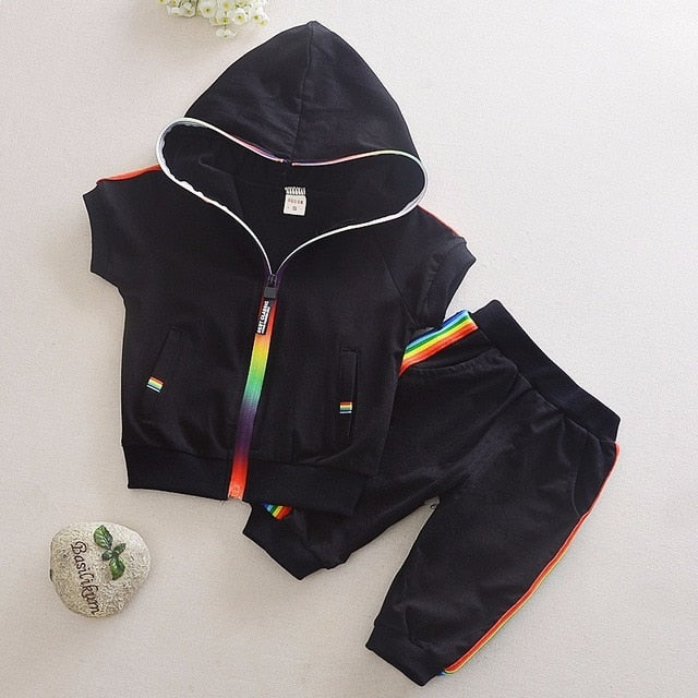 Boy's Two Pieces set Casual Tracksuit