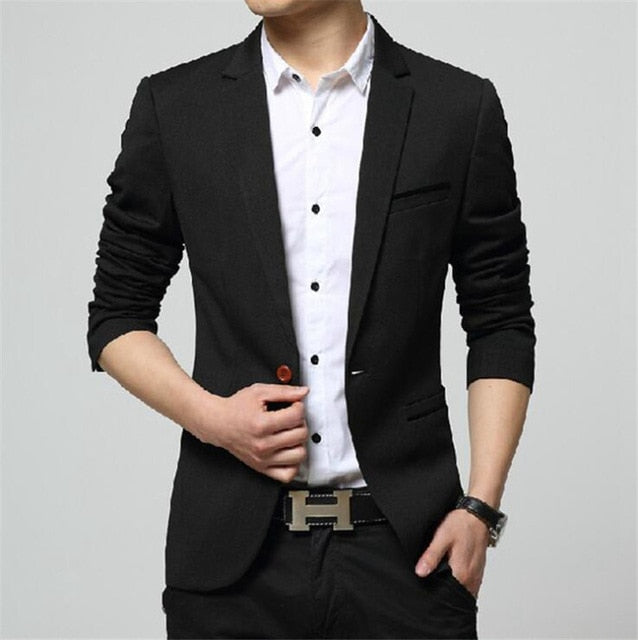 Men's Fashion Slim Fit Blazer