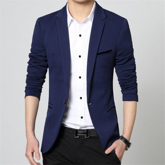 Men's Fashion Slim Fit Blazer