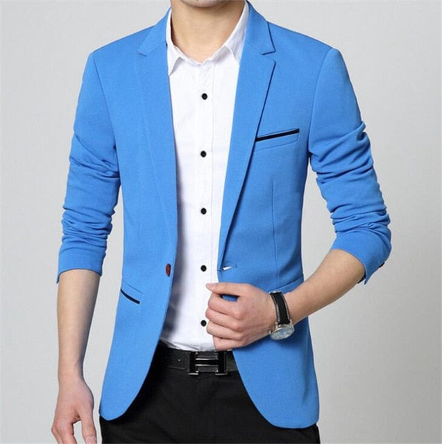 Men's Fashion Slim Fit Blazer
