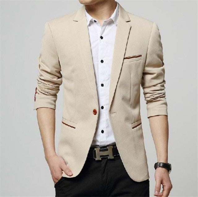Men's Fashion Slim Fit Blazer
