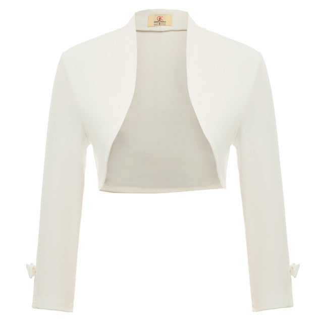Women's Cotton Elegant Coats Jacket Vintage Long Sleeve
