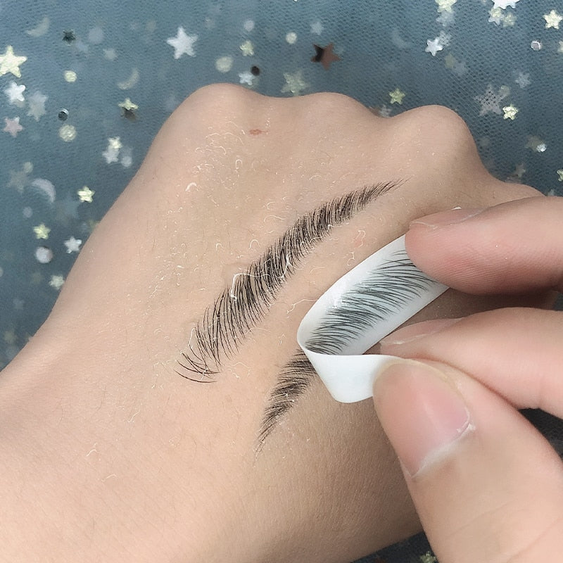 Makeup Waterproof Eyebrow Tattoo Sticker