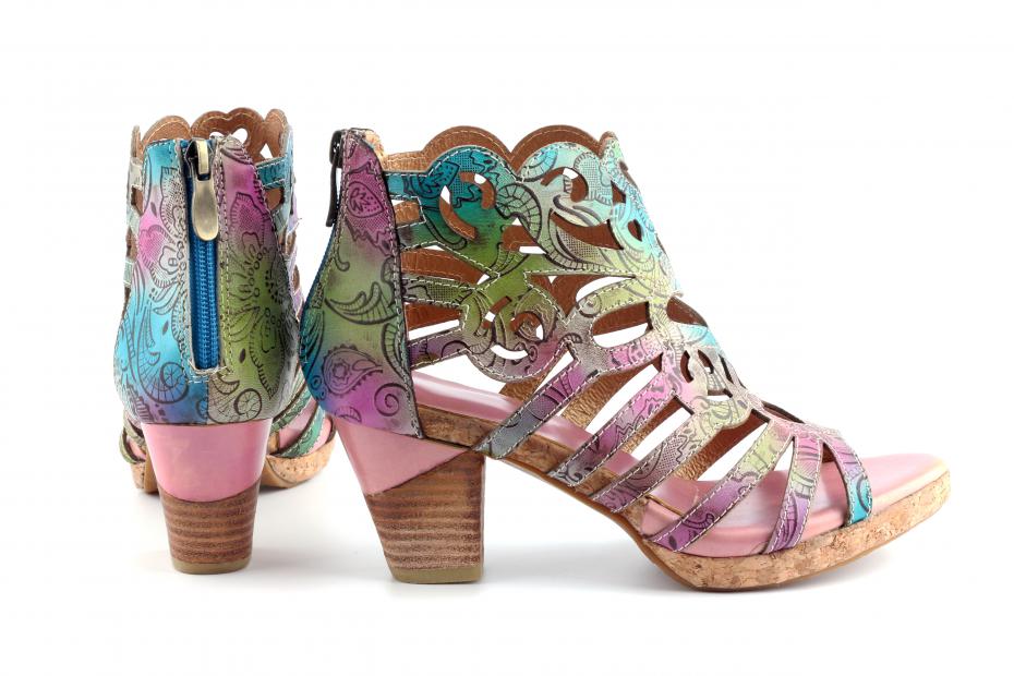 Women Shoes Hand-painted Casual Handmade Ladies Sandals