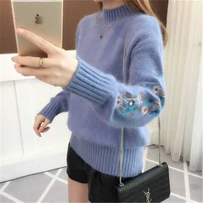 Women's High Quality Turtleneck Sweater