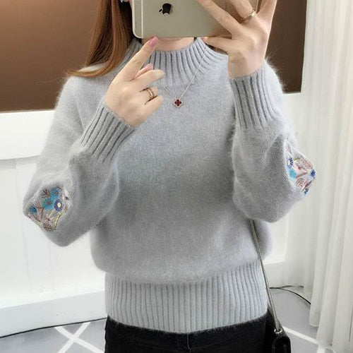 Women's High Quality Turtleneck Sweater