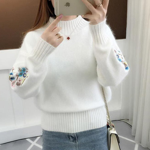 Women's High Quality Turtleneck Sweater