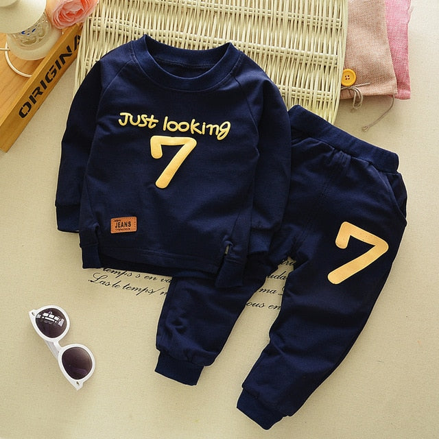 Boy's Two Pieces set Casual Tracksuit