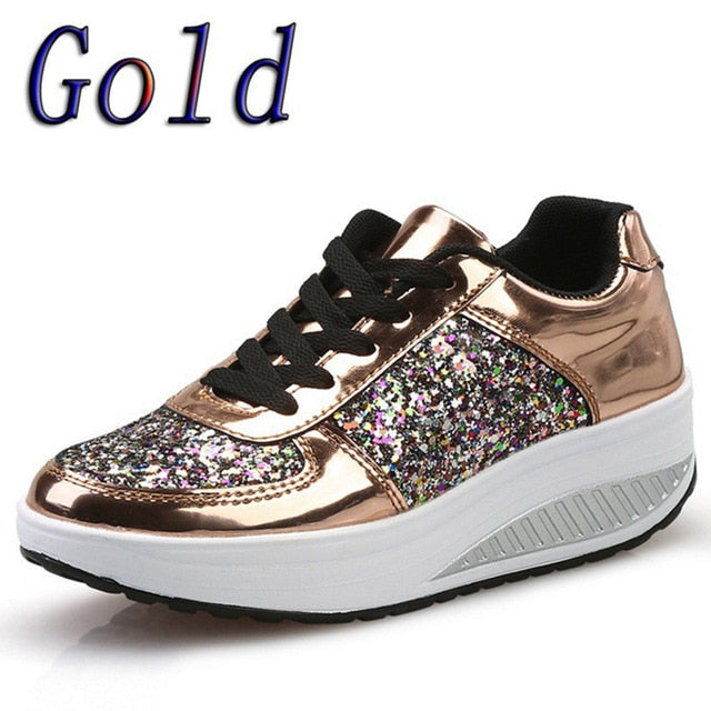 Women's Fashion Wedges Sneakers