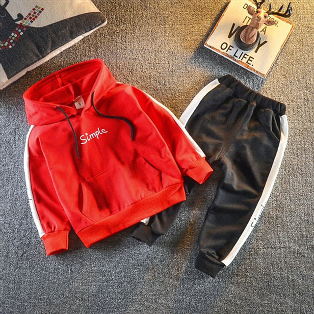 Boy's Two Pieces set Casual Tracksuit