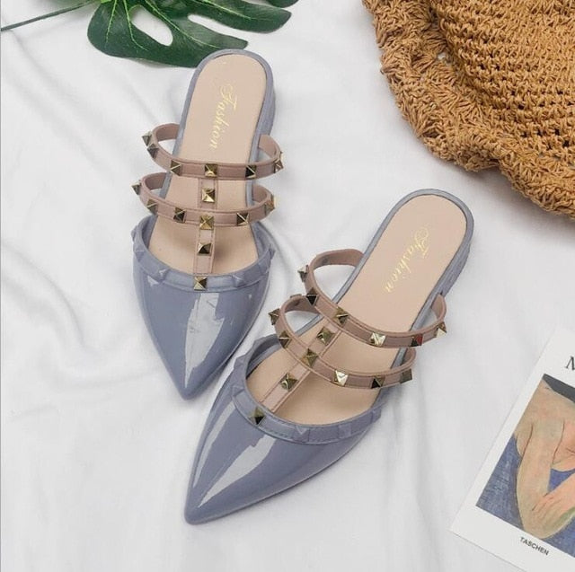 Women's Fashion Low Heeled Shoes