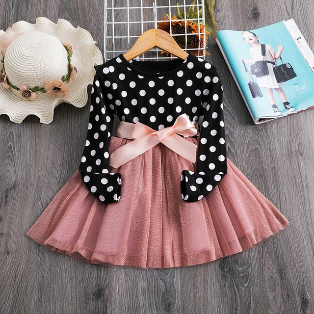 Kids Winter Long Sleeves Dress