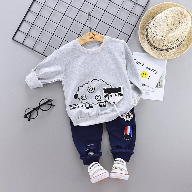 Boys And Girls Fashion Two Pieces Set