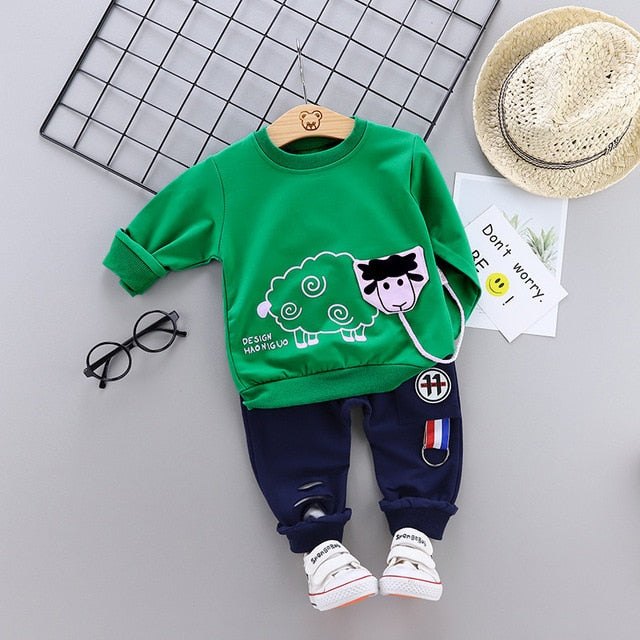 Boys And Girls Fashion Two Pieces Set