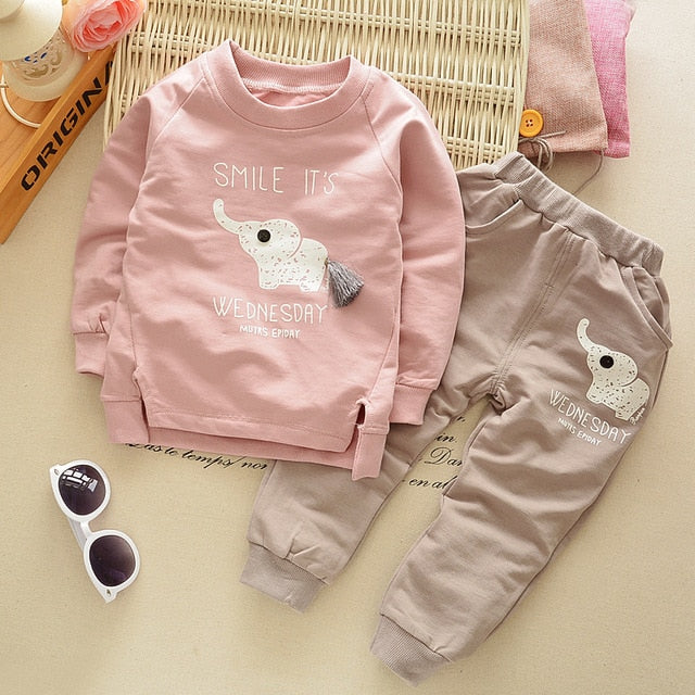 Boys And Girls Fashion Two Pieces Set