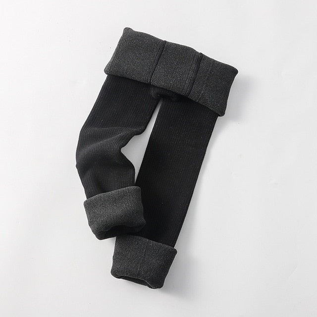 Girls Winter Leggings Plus Velvet Thickened Pants