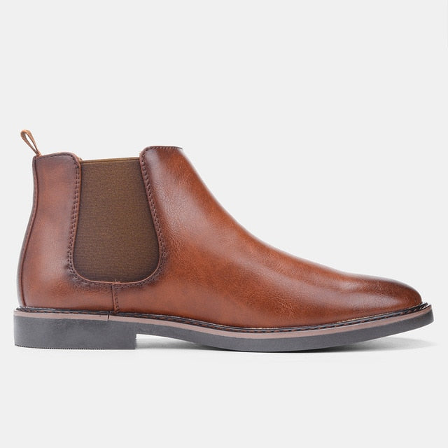 Men's comfortable fashion leather Boots