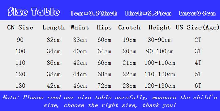 Children Cotton Elastic Waist Pants Toddler Kids Knee Length Pants