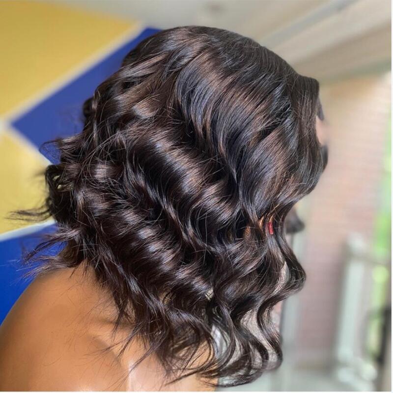 13x4 Body Wave Lace Front Human Hair Wigs Brazilian Remy Hair