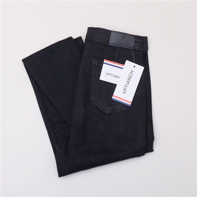 Women Jeans Vintage High Waist Denim Pants High Elastic Skinny Pencil Stretch Jeans