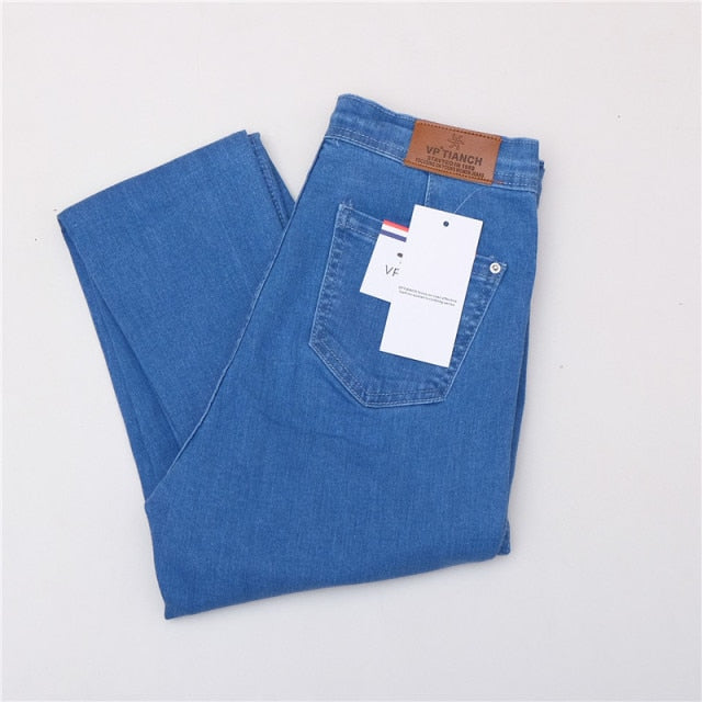 Women Jeans Vintage High Waist Denim Pants High Elastic Skinny Pencil Stretch Jeans