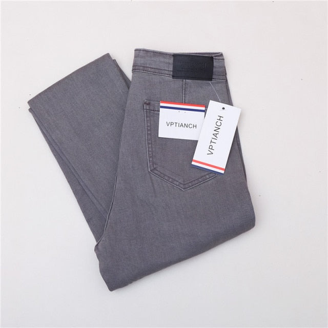 Women Jeans Vintage High Waist Denim Pants High Elastic Skinny Pencil Stretch Jeans