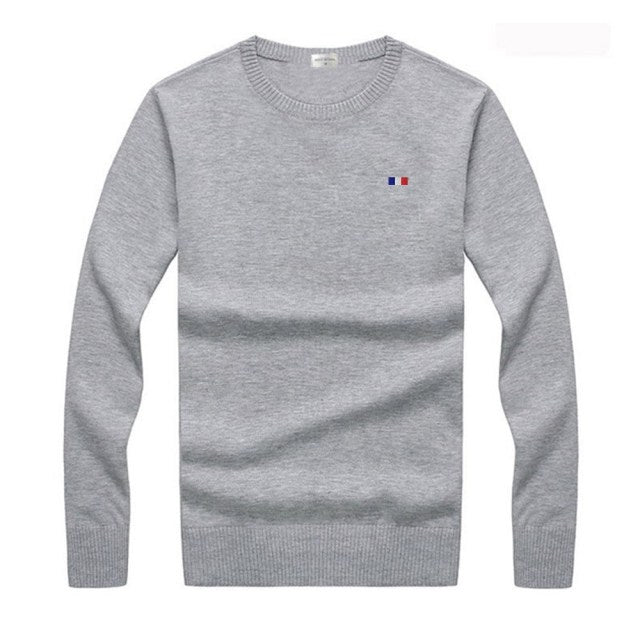 100% Cotton Long Sleeve Mens O-Neck Sweaters