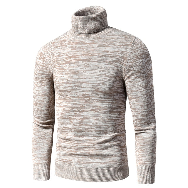 Cotton Pullovers Men Winter Fashion Warm Thick Sweaters