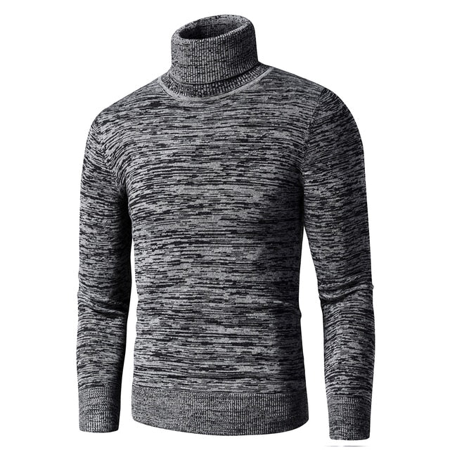 Cotton Pullovers Men Winter Fashion Warm Thick Sweaters