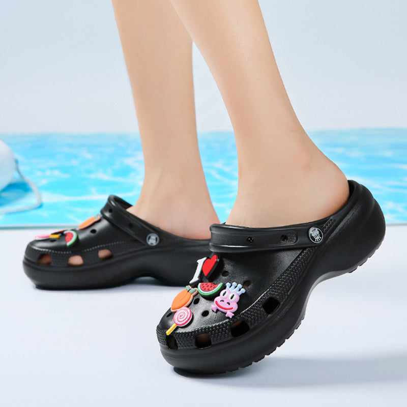 Summer Women Slippers Clogs Beach Sandals