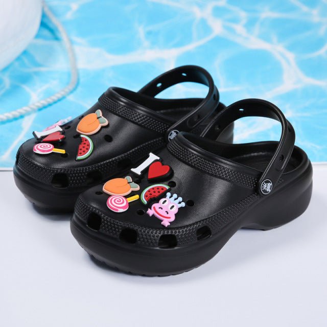 Summer Women Slippers Clogs Beach Sandals