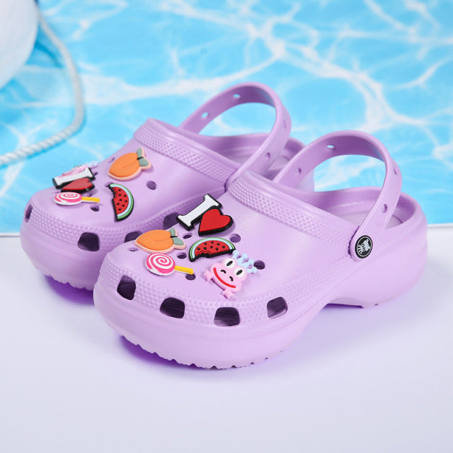 Summer Women Slippers Clogs Beach Sandals