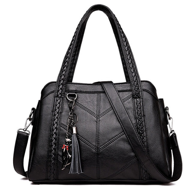Ladies Vintage Bags Pu Leather Crossbody Bag