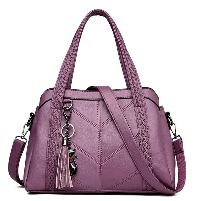 Ladies Vintage Bags Pu Leather Crossbody Bag