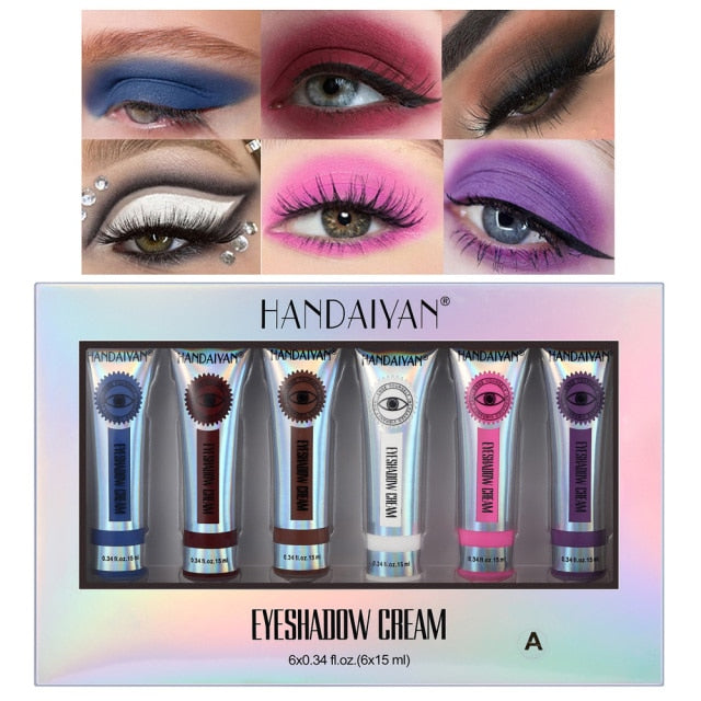 Makeup Set Series Eyeshadow Cream Matte Glitter Eyeliner Lip Gloss Liquid Lipstick