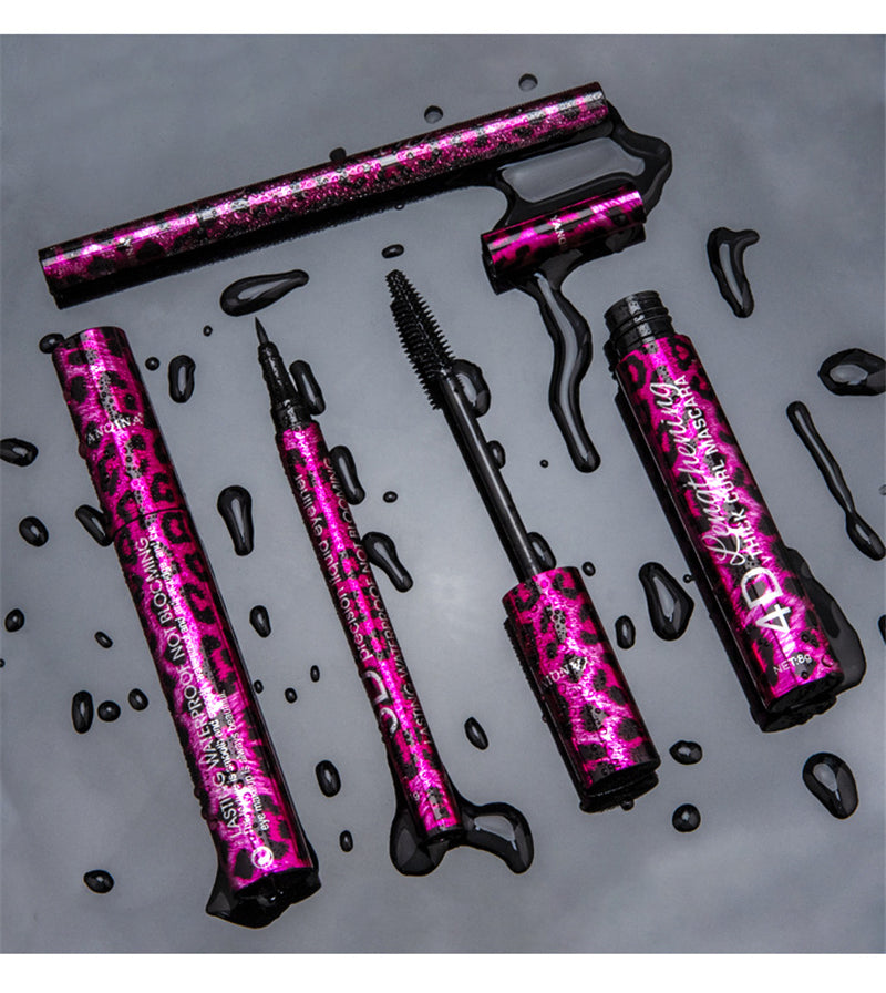 Liquid Eyeliner Pencil+4D Waterproof Mascara Set