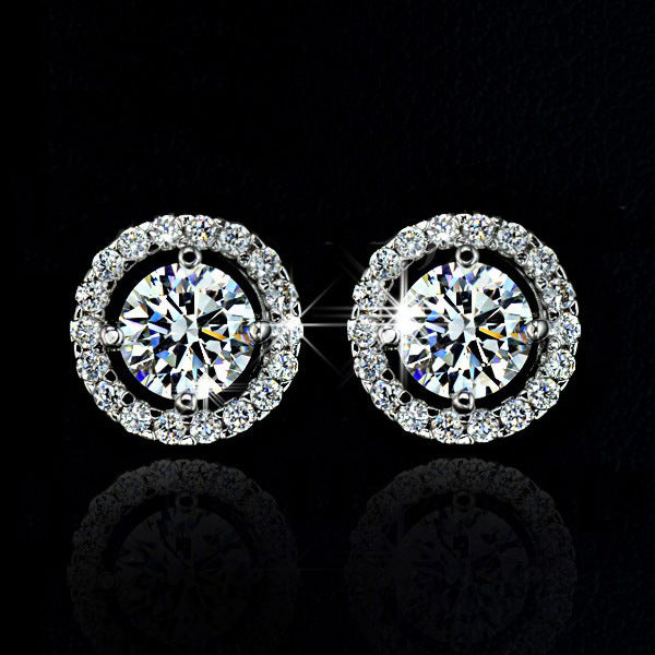 Women Wedding Necklace Earring bracelets Ring Jewelry Set