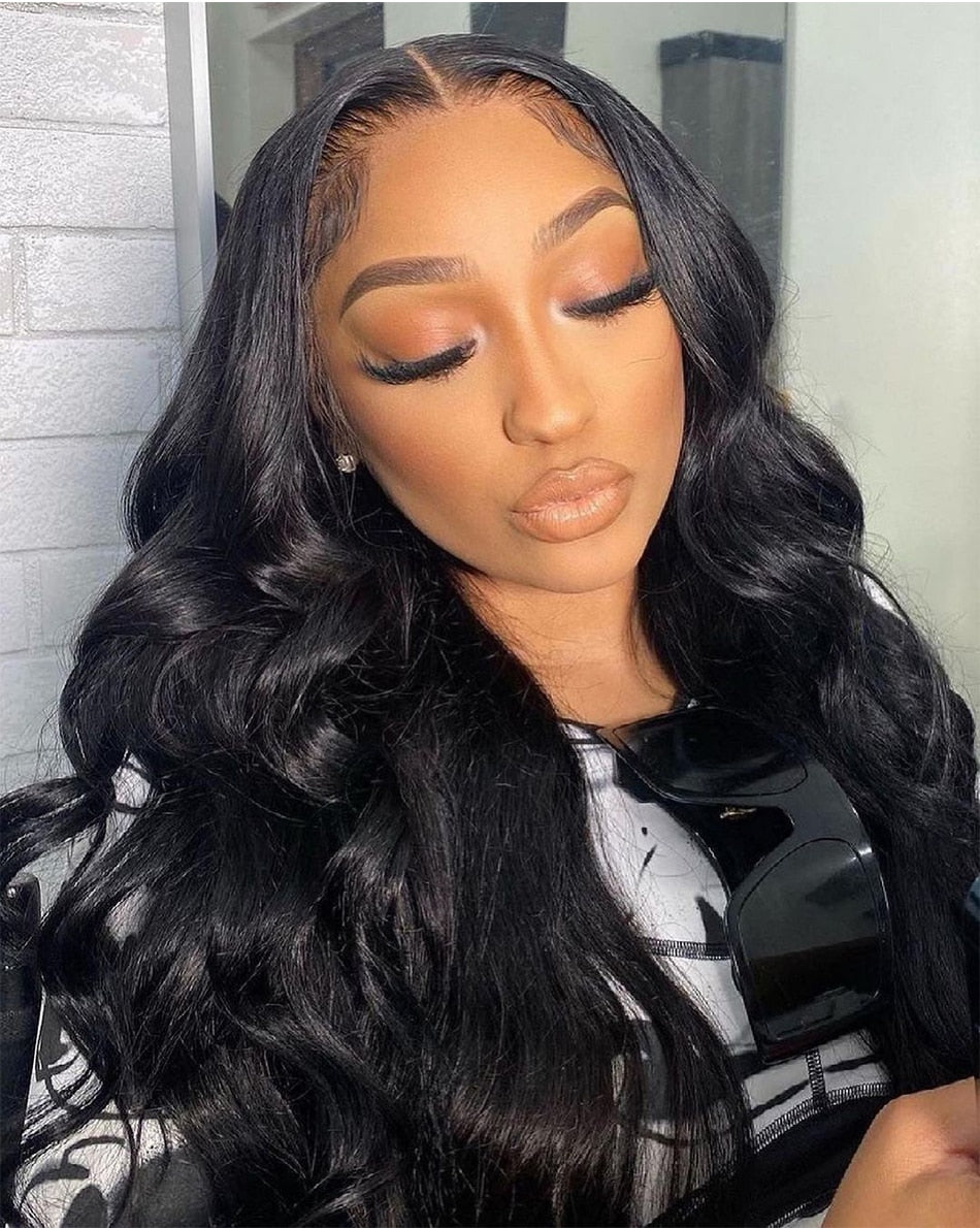 Body Wave Bundles Human Hair Brazilian Natural Black Hair Weave 1/3/4 PCS Remy bundles
