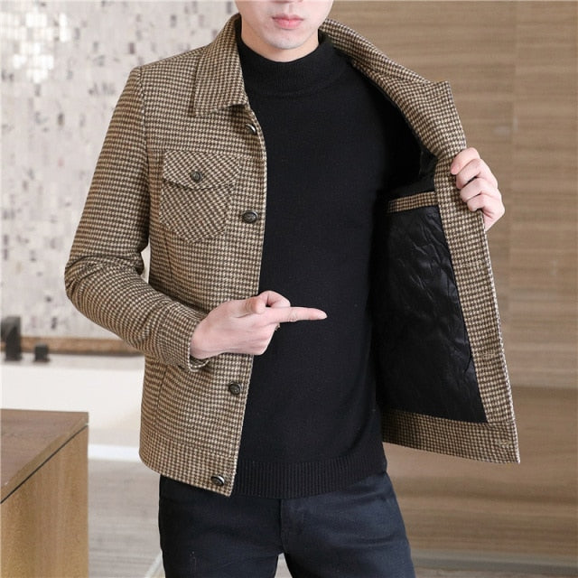 Slim Fit Thicker Jackets High Quality Streetwear